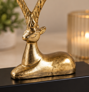 Décoration de table de Noël en métal fait à la main en laiton AK avec finition dorée à bas prix pour les cadeaux de Noël/décoration de table - Product Image 5