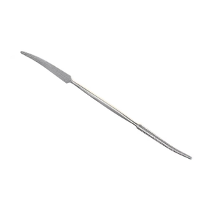 Lima de hueso Putti premium de doble punta, dentada, de acero inoxidable de grado quirúrgico, herramienta ortopédica para alisar huesos, Lima de hueso Putti - Product Image 2