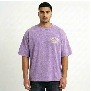 Camiseta de Gran Peso CORE-MODERN, Camiseta Urbana de Corte Holgado VANTAGE, Camiseta con Hombros Caídos URBAN-DRAFT - Product Image 3