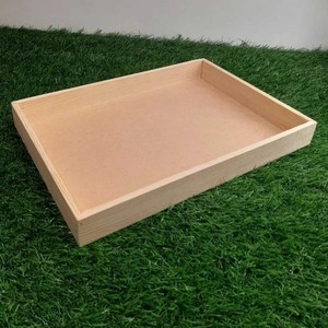 Bandeja Rectangular de Madera de Pino al por Mayor |   Plato de Madera Natural - Product Image 3