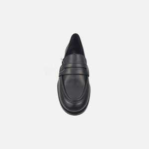 Zapatos formales de hombre sin cordones, parte superior de cuero vacuno, suela de goma hecha a mano, puntera cerrada, antideslizantes, para oficina y carrera profesional. - Product Image 3