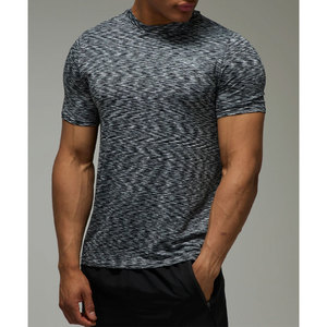 T-shirt de sport pour homme, vente en gros, performance, fitness, léger, respirant - Product Image 4