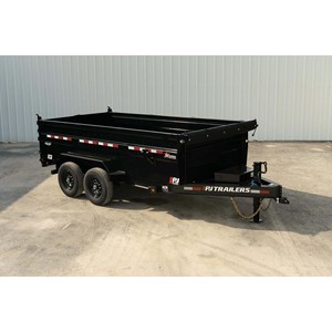 Dump <b>Trailer</b> with Reinforced Body for Long Service Life Compact Utility Dump <b>Trailer</b> for Daily Farm Use - Product Image 2