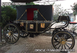 DSTEXPORTS Carruaje de Caballos para Bodas Estilo Cenicienta, Último Modelo de Carruajes Reales Tirados por Caballos, Fabricante, Carruaje de Metal en Venta - Product Image 3