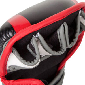 ถุงมือ MMA คุณภาพสูง DAWN FROCE FIGHT GEARS วัสดุ PU ป้องกันการลื่น ปรับแต่งการปิดได้ ระบายอากาศได้ดี น้ำหนักเบา ซับเหงื่อ - Product Image 4