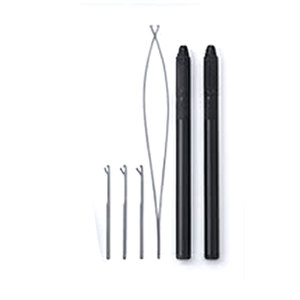 Kit d'outils professionnels pour extensions de cheveux pour salon et barbier, ensemble complet d'entretien, d'installation et de retrait d'extensions de cheveux - Product Image 5