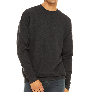 Sweat-shirt à col rond vintage pour homme, coupe régulière, 100 % coton molletonné, style streetwear, épaules tombantes, doublure intégrée, vente en gros - Product Image 5