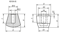 K0104 Roda POM Hitam dengan Slot V, Pulley Timing Plastik, Roda Bantalan yang Dibuat dengan Mesin CNC untuk Suku Cadang Printer 3D