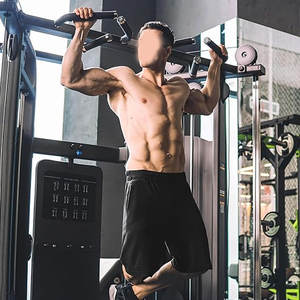 Shorts de sport pour hommes avec poches, taille élastique, séchage rapide, respirants, pour entraînement, course à pied, gym, sport - Product Image 2