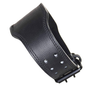 Cinturón de Levantamiento de Pesas de Cuero Vacuno, Alta Calidad, Ajustable, Transpirable, Impermeable, Protección Profesional para la Espalda - Product Image 2