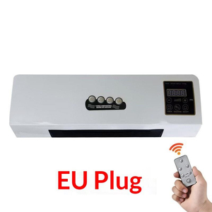 Calefactor y Aire Acondicionado Eléctrico 2 en 1 de 800W, Montaje en Pared, PTC, Calentamiento Rápido, Control Remoto, Construcción de Plástico, Gran Angular - Product Image 3