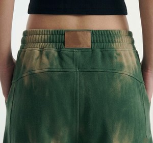 Pantalon de survêtement large tie-dye pour femme 2026, taille élastique, coupe décontractée, délavage vintage, en coton doux, style streetwear - Product Image 4