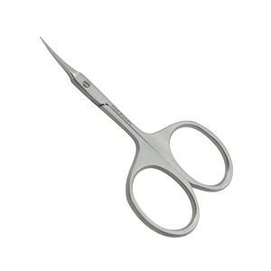 Women's 9cm Stainless Steel Cuticle Nail Scissor Curved Right-Handed Nail Art Facial Hair Removal Sharp <b>Makeup</b> Beauty Equipment - Product Image 2