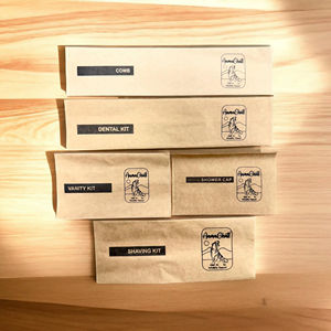 Artículos de Aseo para Huéspedes de Hotel, Cómodos y Portátiles, con Kit Mini Orgánico y Kit de Ahorro, Ligeros y Biodegradables - Product Image 1