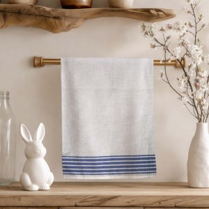 100% coton Super Absorbant cuisine non pelucheux torchon de cuisine design moderne doux qualité golf serviette de cuisine de l'Inde - Product Image 5