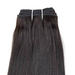Peluca de Cabello Remy Brasileño de Alta Extensión, Liso y Sedoso, con Línea de Cabello de Aspecto Natural, Doble Trama a Máquina, Permanente, Sin Procesar - Product Image 3