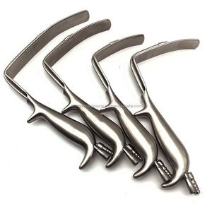 Espéculo Vaginal Breisky en Forma de L, de Acero Inoxidable con Guía de Luz de Fibra Óptica, Instrumento Quirúrgico Manual de Clase I, Certificado CE - Product Image 4