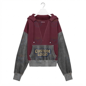 Sweat-shirt personnalisé pour homme, broderie, coton lourd, molleton, coupe ample, streetwear haut de gamme - Product Image 3