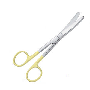 Ciseaux à pansements semi-dorés pour bloc opératoire, ciseaux chirurgicaux et infirmiers pour pansements, modèle TC pour usage chirurgical - Product Image 1