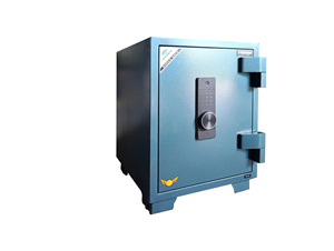 Caja fuerte premium HOSHANG HS-65V9 con escáner de huellas dactilares, sistema resistente al fuego y construcción de acero inoxidable. - Product Image 4