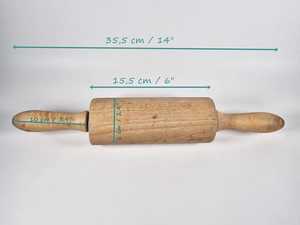 Rodillo de Masa Ergonómico de Madera para un Fácil Manejo de la Masa - Product Image 5