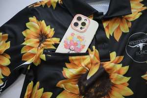 Camisas de Pesca y Caza Australianas Sublimadas, de Poliéster de Secado Rápido, Ecológicas, Antibacterianas, UPF50, con Bolsillos con Cremallera - Product Image 2