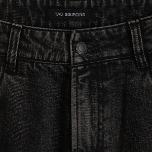 <b>Mens</b> Casual Loose Straight Denim Pants-99% Cotton 1% Spandex <b>Stretch</b> Comfort Enzyme Wash Summer/Autumn Private Label - Product Image 5