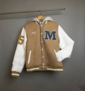 Nouvelle arrivée : veste varsity pour homme de la Negro League - Laine et cuir, taille L, vêtement d'extérieur élégant - Product Image 5