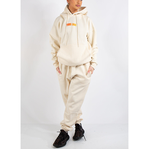 Chándal de Forro Polar para Mujer, Diseño Vintage, Corte Regular, Alta Calidad, Personalizable, Servicio OEM ODM - Product Image 5