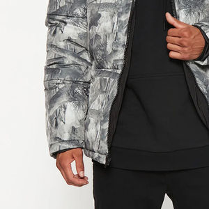 New 2026 Winter Men Streetwear Canvas <b>Puffer</b> <b>Jacket</b> Casual <b>Light</b> Weight Wholesale Custom Printing New Design <b>Jackets</b> - Product Image 6