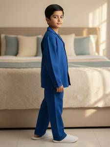 UNBIND Pyjamas pour enfants en pur coton, tendance, à manches longues, très confortables, toutes saisons, de qualité supérieure, pour robe imprimée - Product Image 3