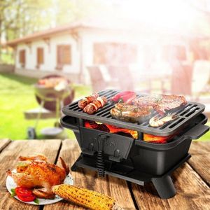 Griglia BBQ da Tavolo in Ghisa Resistente per Campeggio, Picnic, Piatti e Stoviglie - Product Image 2