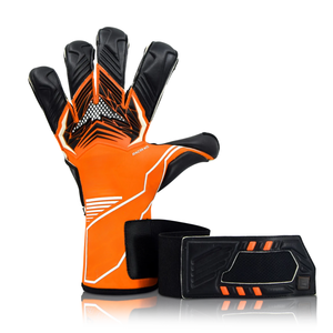 Guantes de Portero de Fútbol Profesionales al por Mayor, Transpirables, Antideslizantes, de Dedo Completo, con Protección Fuerte para los Dedos, de Látex - Product Image 2