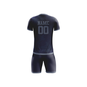 Tenues de football personnalisables par sublimation, respirantes, à séchage rapide, ensemble maillot et survêtement de football pour l'entraînement - Product Image 4