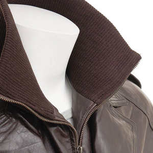 Veste décontractée pour homme en cuir véritable, nouvelle collection automne-hiver, imperméable, respirante, style streetwear, avec couleurs et tailles personnalisées - Product Image 5