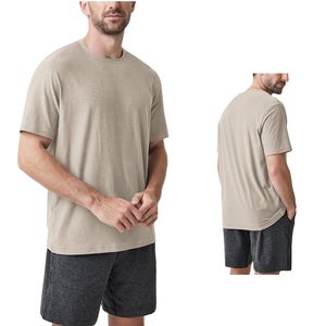 T-shirt d'été personnalisé en coton uni à col rond et manches courtes pour homme, style décontracté, respirant, doux, léger, imprimé, style urbain, vente en gros - Product Image 1
