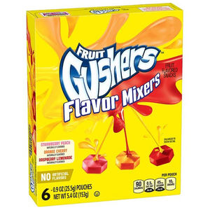 Gushers Fruit Flavored Snacks, Variety Pack Fruit Gushers <b>Super</b> <b>Sour</b> Berry Candy Mini Packs Snacks - Product Image 2