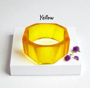 Brazalete de Resina Multicolor Premium, Ligero y Cómodo de Usar, Artístico y Elegante, Color Personalizado, HECHO A MANO - Product Image 6