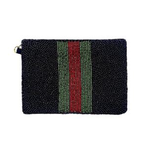 Élégante pochette à monnaie perlée faite à la main, mini portefeuille pour femmes au meilleur prix - Product Image 6