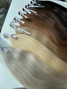 Cabello Virgen Vietnamita al Por Mayor, Cabello Pre-Adherido a Granel, Extensiones de Cabello Teñidas, Proveedor de Fábrica de Vietnam, Liso Nasa 100g - Product Image 2