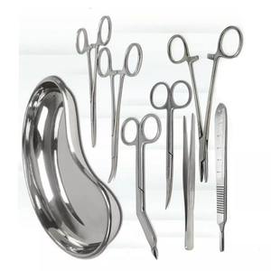 Kit d'instruments de chirurgie mineure de base de qualité supérieure, 8 pièces, avec plateau réniforme, ensemble d'outils chirurgicaux en acier inoxydable par Dentavex - Product Image 6
