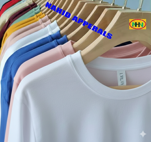 T-shirt Homme Tendance Couleur Unie Vente en Gros Fabrication Usine Personnalisée MOQ Exportation Bangladesh - Product Image 3