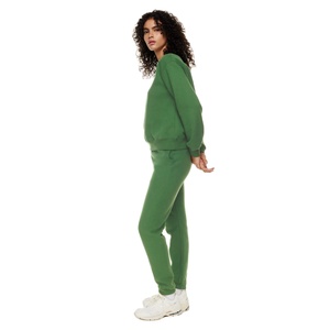 Sudadera de cuello redondo personalizada para mujer, de algodón, OEM, talla grande, fabricantes - Product Image 5
