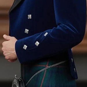 Premium <b>Prince</b> Charlie Jacket Scotland Highland Wear <b>Men</b> Kilt Outfit Wedding Formal <b>Coat</b> Manufacturer OEM - Product Image 6