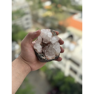 Natural Pink Stilbite <b>Crystal</b> <b>Cluster</b> High Quality Mineral Specimen for Collection and Display Use - Product Image 1