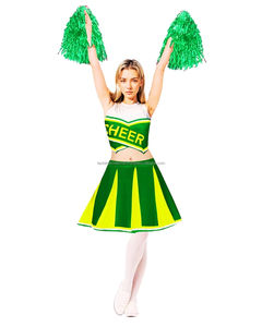 Uniformes de Animadoras TASBI INTERNATIONAL Transpirables de Spandex y Poliéster, Secado Rápido, Diseño de Transferencia de Calor Personalizado - Product Image 1