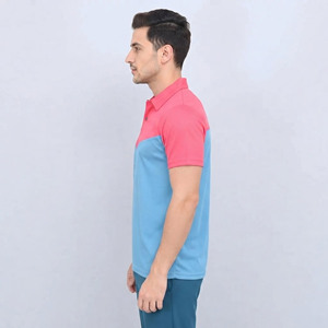 Nouvelle mode streetwear pour hommes, chemise à manches courtes en polyester/coton, couleur unie, logo brodé personnalisé - Product Image 3