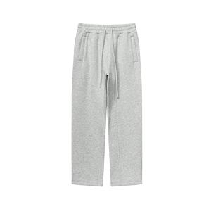 New Style <b>Men's</b> <b>Baggy</b> Straight Leg Sweatpants 100% Cotton Jogger Pants Custom Logo Casual Streetwear <b>Trousers</b> - Product Image 3