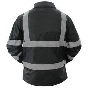 security Jacket Work Wear Factory Construction Reflective security Hi Vis Softshell Regular Size Security Men's Jackets - Product Image 5