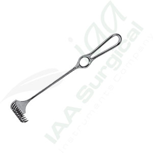 Écarteur chirurgical Korte-Wagner 28 cm 28x40 mm, instrument de chirurgie générale manuel, classe I, usage hospitalier - Product Image 6